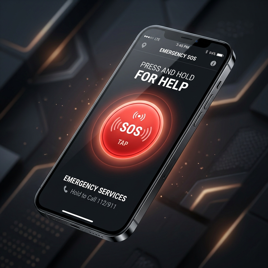 Seccure App Interface on Smartphone